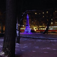 Photo taken at Эйфелева Башня (макет) by Alina S. on 1/21/2014
