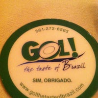 Das Foto wurde bei GOL! The Taste of Brazil von Carolina S. am 1/19/2013 aufgenommen