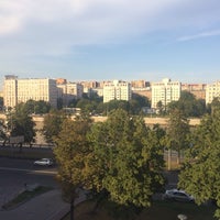 Photo taken at Смотровая площадка за Московским Домом Музыки by Polina G. on 7/15/2014