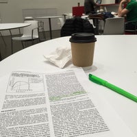 Photo taken at Nous Espresso Bar -  Graduate Student Center by Georgiy S. on 1/31/2015