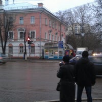 Photo taken at Перекресток ул. Лизы Чайкиной и просп. Ленина by Николай О. on 11/12/2012