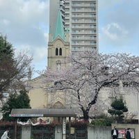 Photo taken at Akabane Catholic Church by Toru I. on 7/14/2022