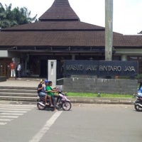 Photo taken at Masjid Jami&amp;#39; Bintaro Jaya by Utoyo S. on 12/1/2012