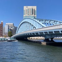 Photo taken at Eitai Bridge by Akira H. on 3/18/2024
