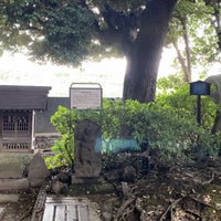 Photo taken at 葛西神社鍾馗石像 by Akira H. on 8/25/2021