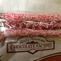 Photo taken at Rocky Mountain Chocolate Factory by Ana B. on 2/15/2013