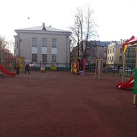 Photo taken at Детская площадка by Anton B. on 3/11/2014