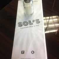 Photo taken at Sol&amp;#39;s Deli by Christian S. on 11/29/2012