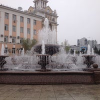 Photo taken at Teatralnaya Square by Оюна С. on 5/12/2014