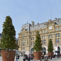 Photo taken at Cour de Rome by Paris on 5/21/2014