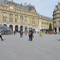 Photo taken at Cour de Rome by Paris on 5/21/2014