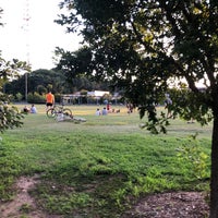 Photo taken at Historic Fourth Ward Skatepark by Yawei L. on 7/25/2019