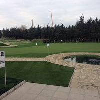 Photo taken at Azerbaijan Golf Federation by Burcu H. on 2/28/2015