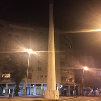 Photo taken at Obelisco de Ipanema by Robson F. on 5/26/2015