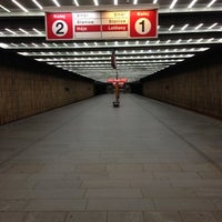 Photo taken at Metro =C= Chodov by Aneta P. on 12/24/2012