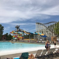 Photo taken at Six Flags Great Escape &amp;amp; Hurricane Harbor by Biz T. on 8/14/2017