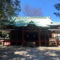 Photo taken at Akasakahikawa Shrine by Taikan K. on 3/21/2024