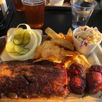 Photo taken at Honeyfire Barbeque Co. by Jay on 3/24/2019