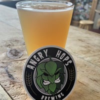 Photo taken at Angry Hops Brewing by Carrie B. on 2/16/2023