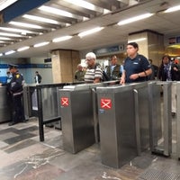 Photo taken at Metro Normal (Línea 2) by Jorge I. F. on 2/23/2018
