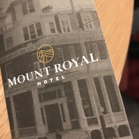 Photo taken at Mount Royal Hotel by Jason H. on 12/6/2018