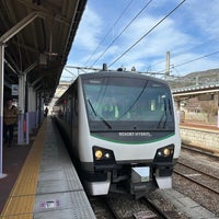 Photo taken at Shinano-Ōmachi Station by 玄米関所 on 3/31/2024