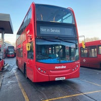 Photo taken at Cricklewood Bus Garage by Tommy C. on 1/22/2023