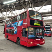 Photo taken at Potters Bar Bus Garage by Tommy C. on 4/1/2023