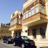 Photo taken at Ambasada Rzeczypospolitej Polskiej w Baku by Jay J. on 8/8/2014