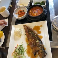 Photo taken at Manna Korean Restaurant by Eugene Y. on 9/6/2018