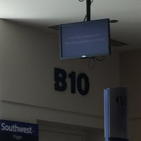 Photo taken at Gate B10 by Ed A. on 7/8/2016
