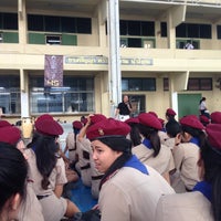 Photo taken at Demonstration School of Suan Sunandha Rajabhat University by Pasit S. on 2/1/2017