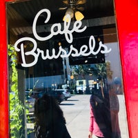 Photo taken at Cafe Brussels by Jonathan Y. on 11/5/2021