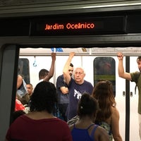 Photo taken at MetrôRio - Estação Glória by José Luiz B. on 3/25/2017