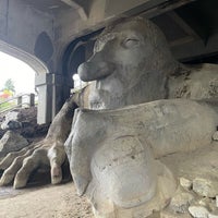 Photo taken at The Fremont Troll by George D. on 10/15/2023