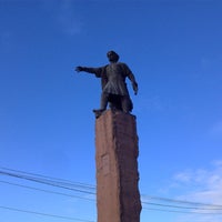 Photo taken at Памятник А. Дубенскому by Narva on 3/1/2015
