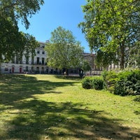 Photo taken at Fitzroy Square by Ekaterina O. on 5/31/2020