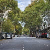 Photo taken at Avenida de Mayo by Santiago T. on 4/30/2023