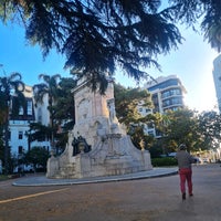 Photo taken at Plaza Zabala by Santiago T. on 11/23/2021