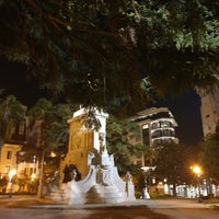Photo taken at Plaza Zabala by Santiago T. on 5/19/2020