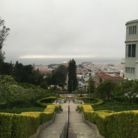 Photo taken at Lyon Street Steps by Carina W. on 5/30/2016