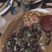 Photo taken at Merkato Ethiopian Restaurant by Sahra E. on 5/15/2018
