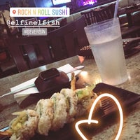 Photo taken at Rock N Roll Sushi by Sahra E. on 10/25/2018