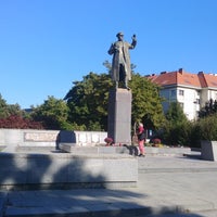 Photo taken at Pomník Ivana Stěpanoviče Koněva by Werki on 9/4/2019