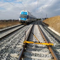 Photo taken at Železniční stanice Mstětice by Werki on 3/7/2022