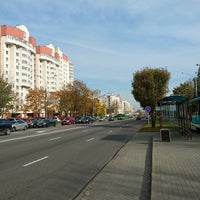 Photo taken at Остановка «Улица Севастопольская» by Alex Z. on 9/30/2016