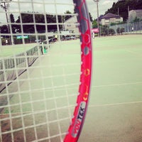 Photo taken at ビッグKテニススクール by ryusuke f. on 7/20/2013