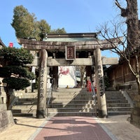 Photo taken at Kushida Shrine by Catherine T. on 2/28/2024