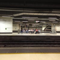 Photo taken at Barcelona Sants Railway Station by Laura M. on 5/10/2013
