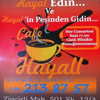 Photo taken at Hayal Cafe by Mehmet P. on 11/16/2012
